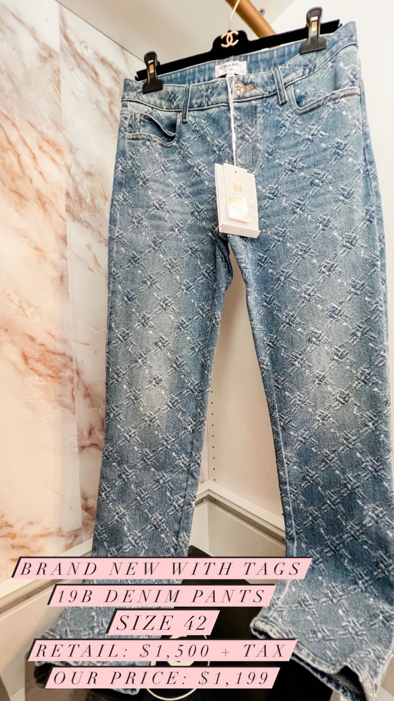 Chanel Denim Pants