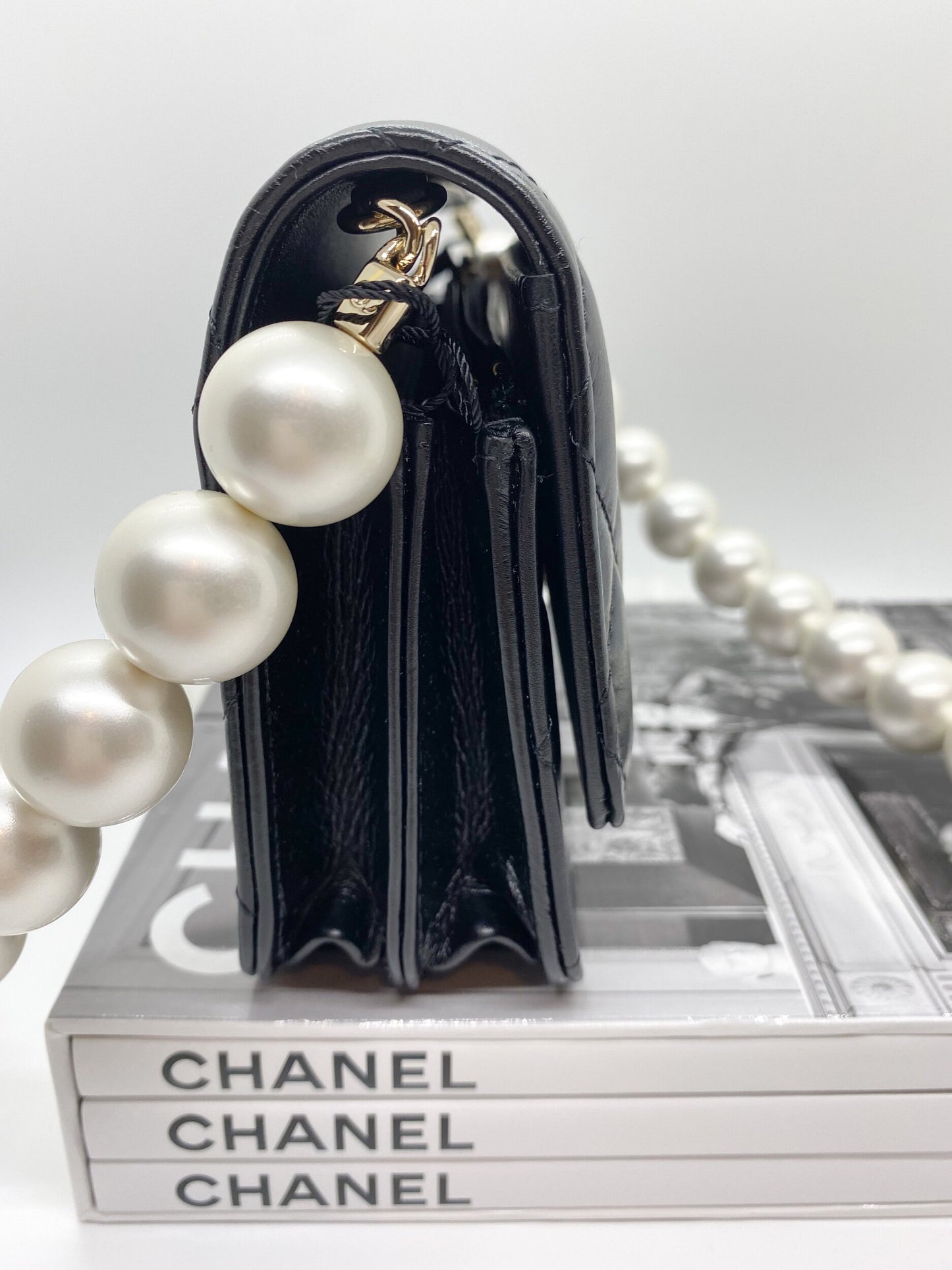 Chanel Wallet On Pearls