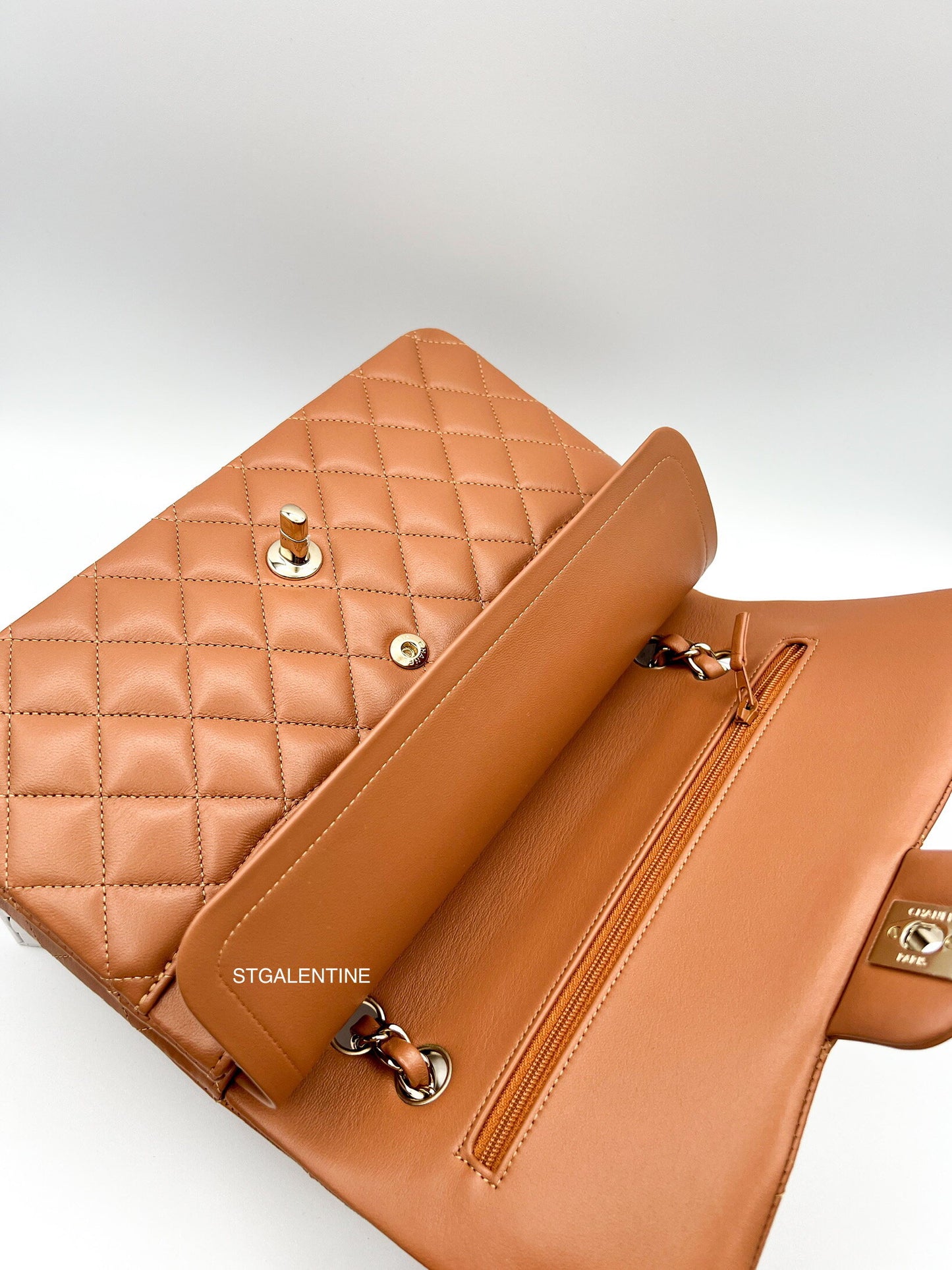 Caramel Chanel Classic Flap (Medium)