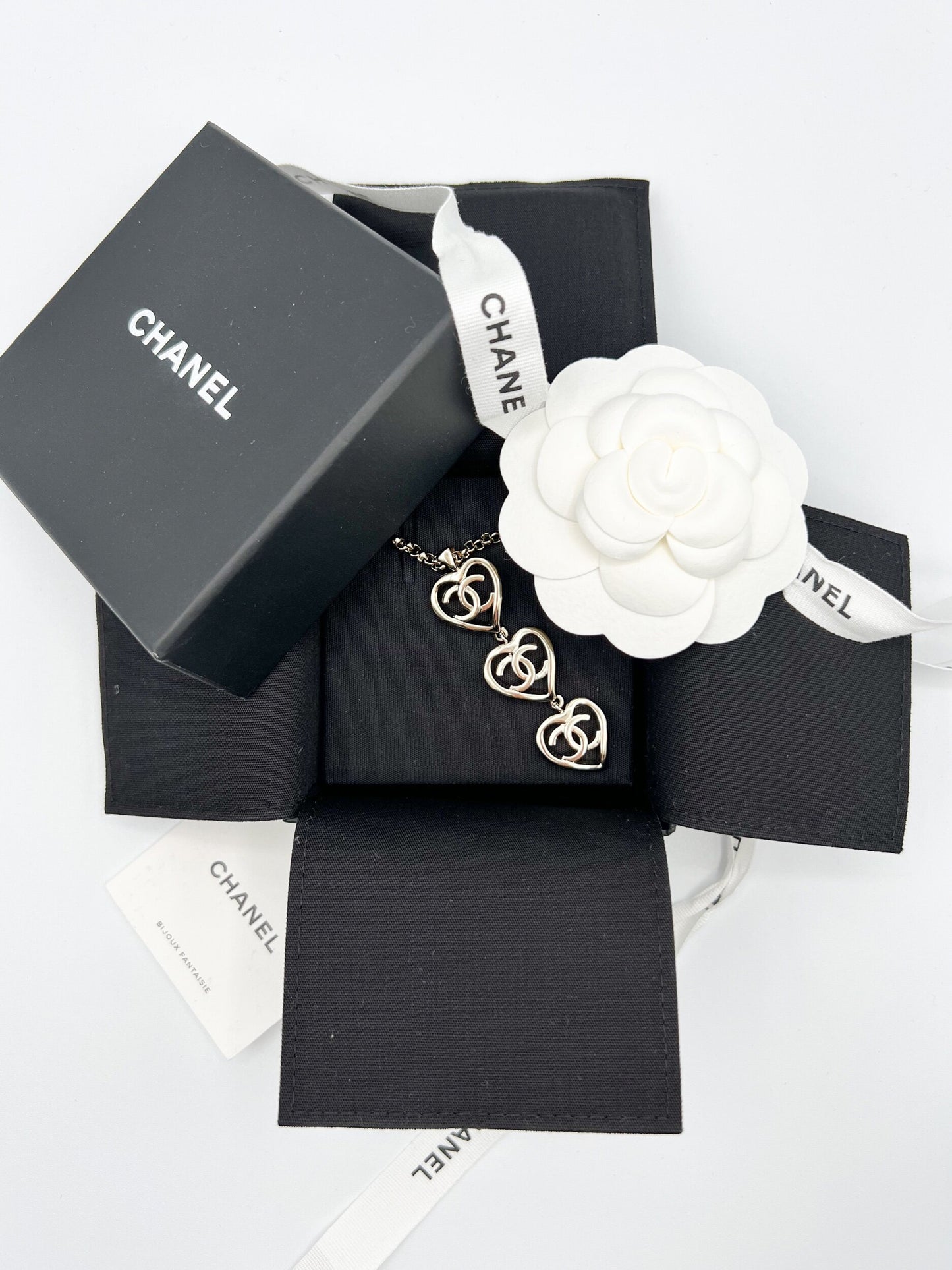 CHA NEL Stud Earrings