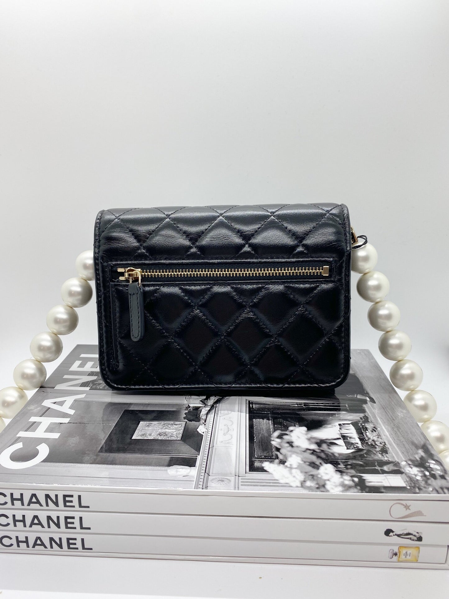 Chanel Wallet On Pearls