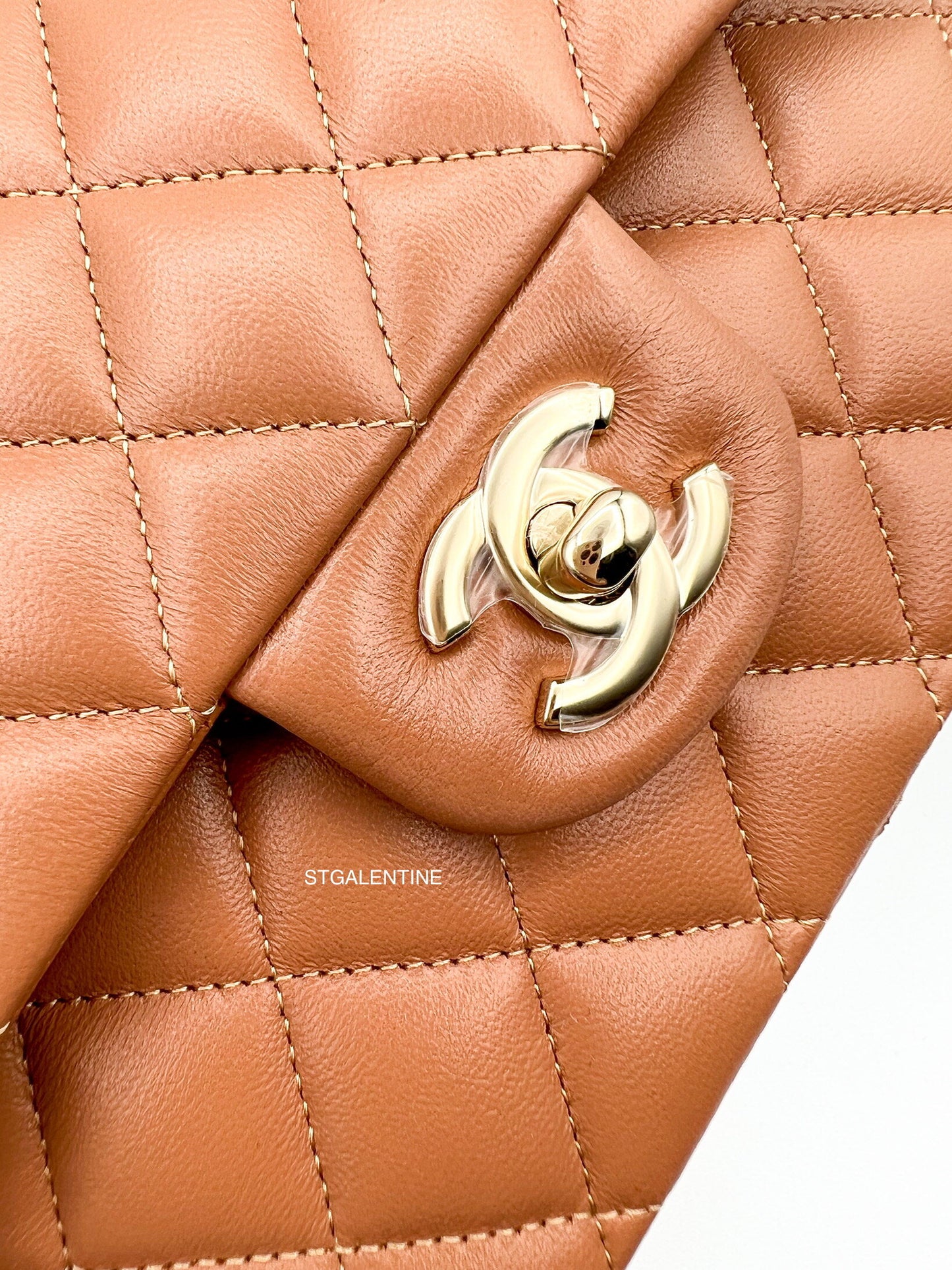 Caramel Chanel Classic Flap (Medium)