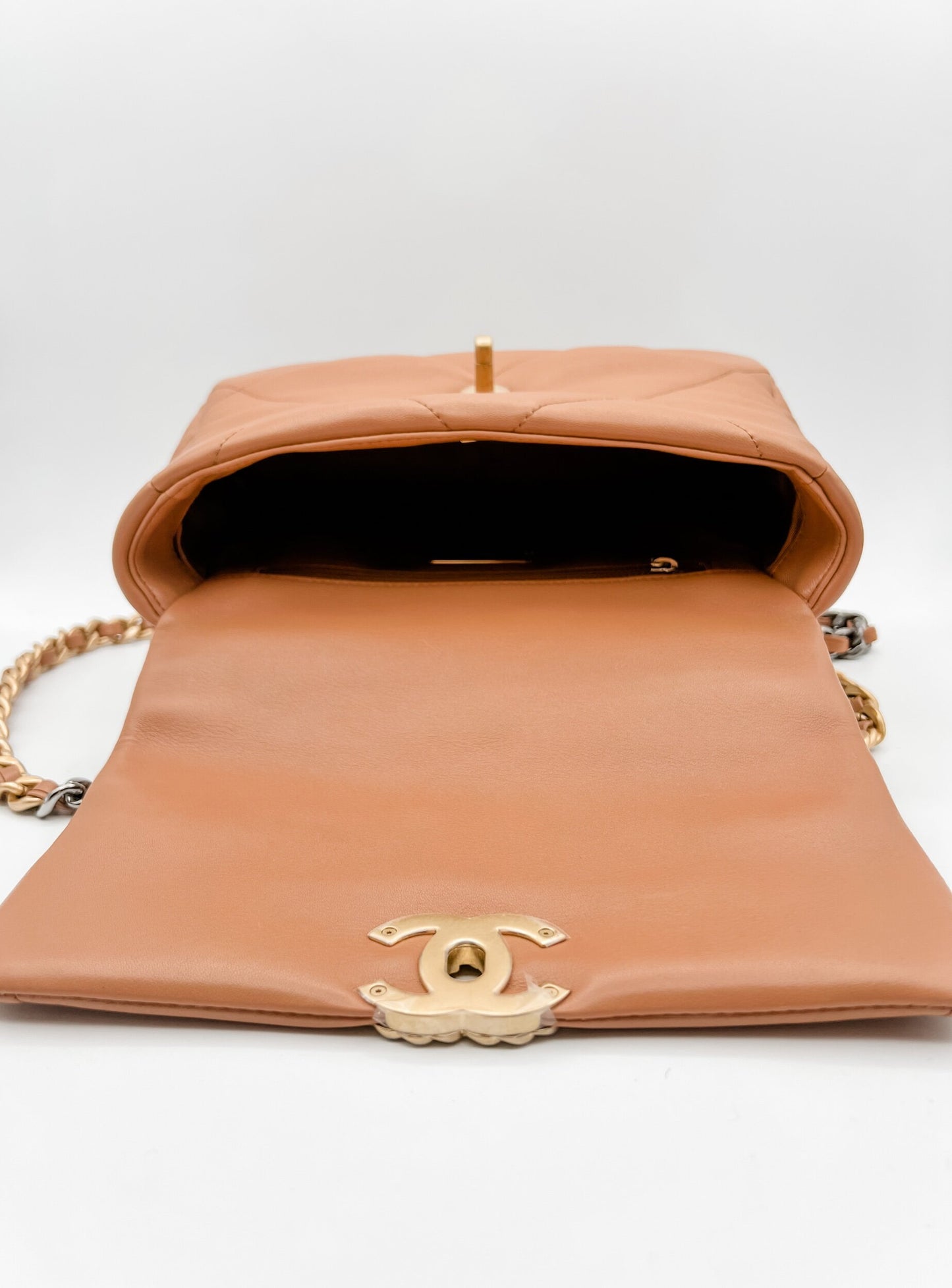 Chanel 19 Caramel in Small
