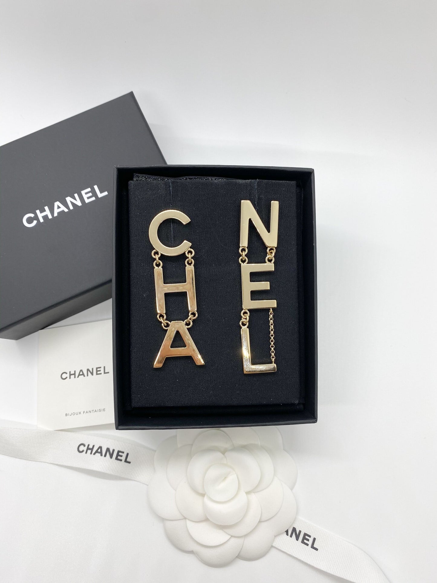 CHA-NEL Dangle Earrings