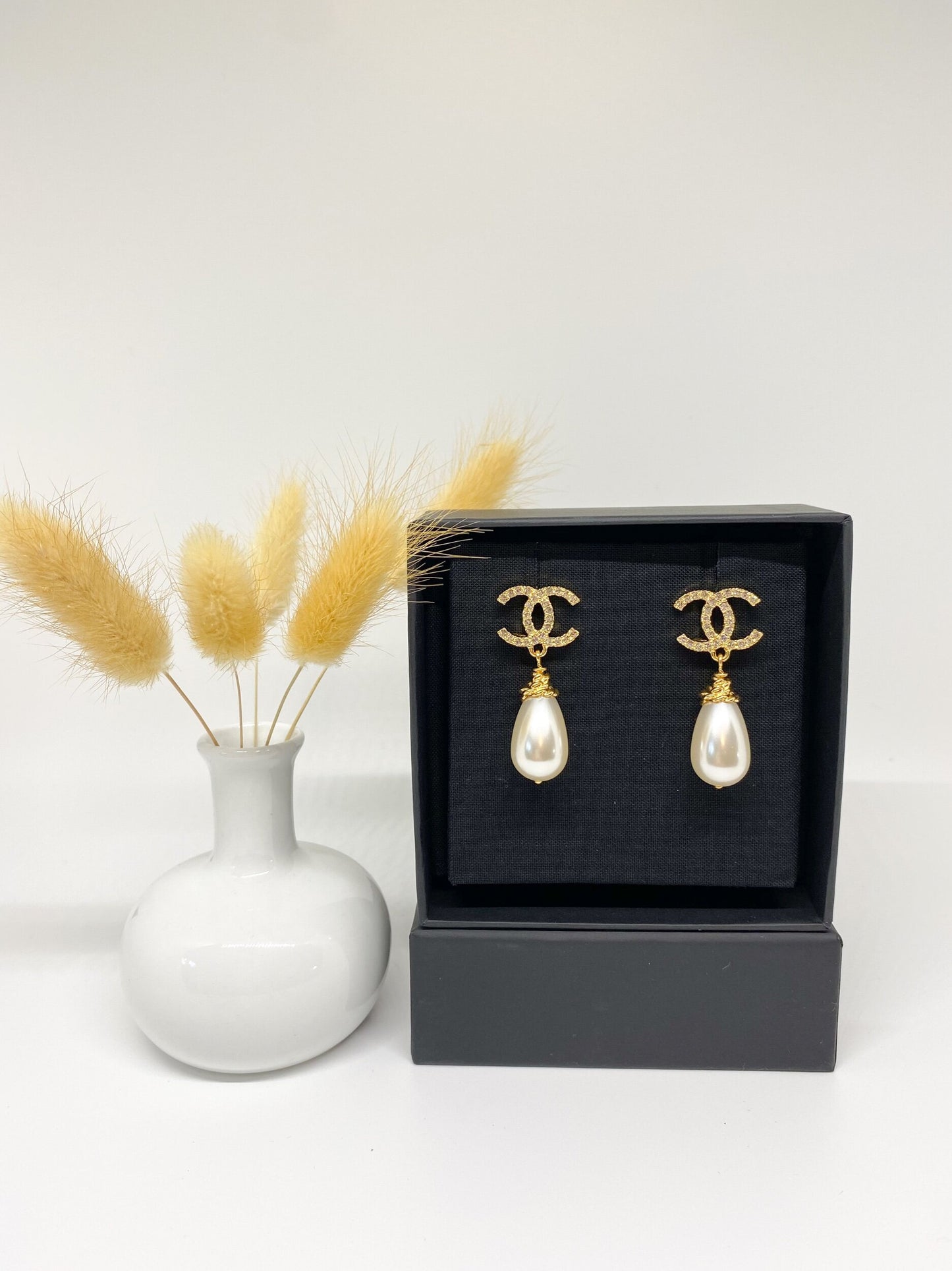 Chanel Pearl Treasure Earrings