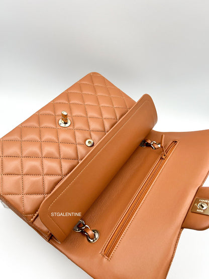 Caramel Chanel Classic Flap (Medium)
