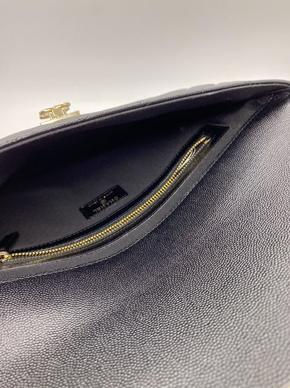 Chanel Black Caviar Clutch