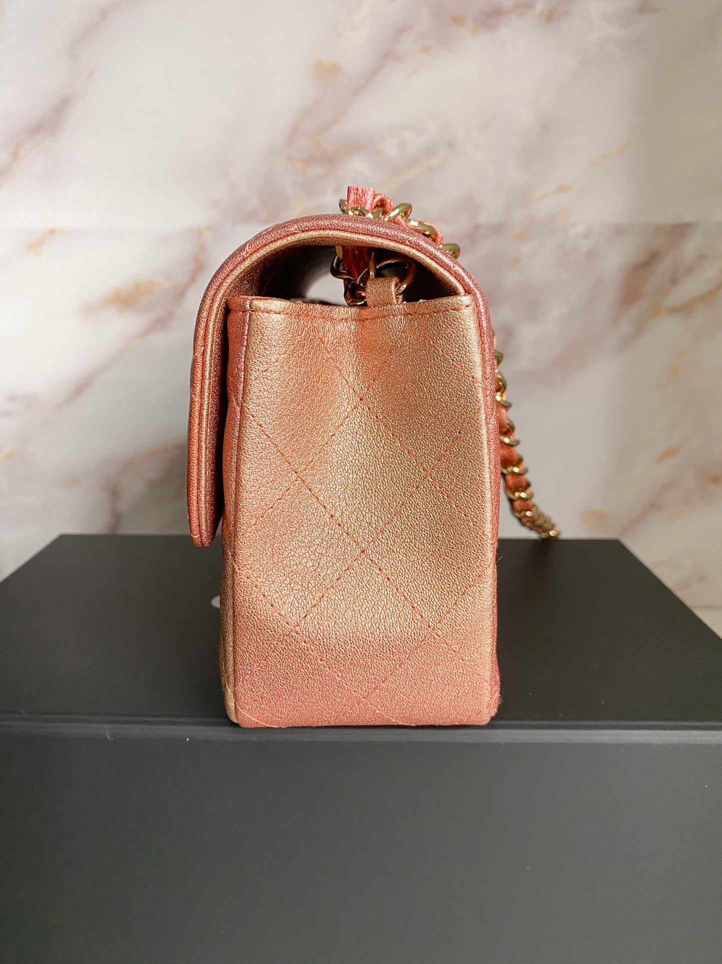 Chanel Classic Mini Flap (Rose Gold)