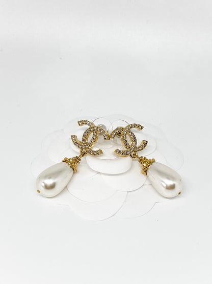 Chanel Pearl Treasure Earrings