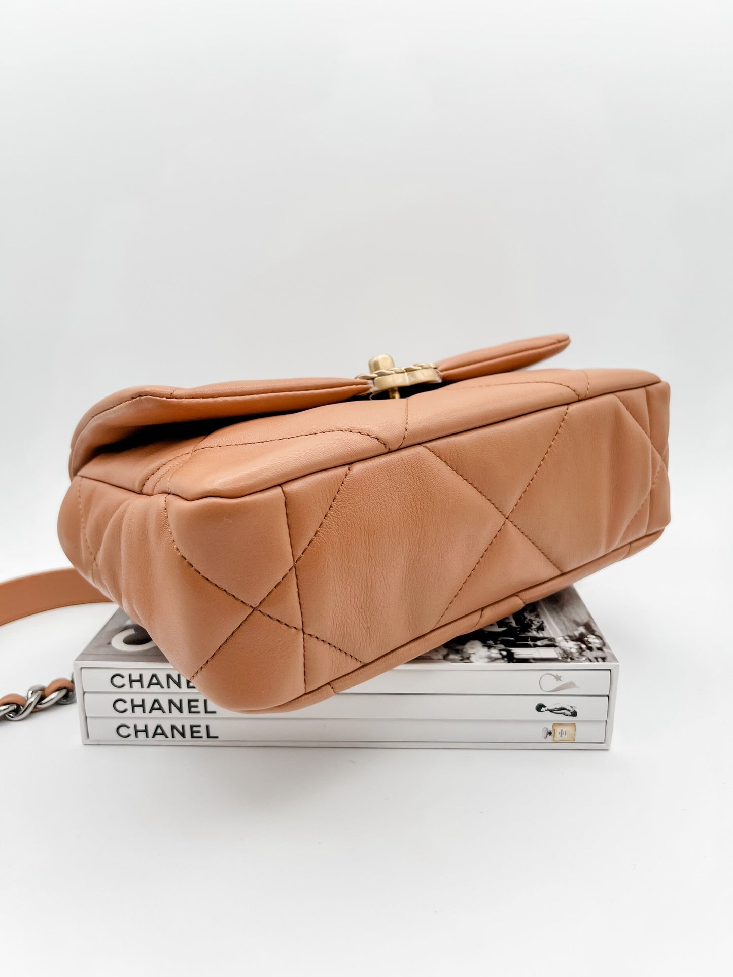 Chanel 19 Caramel in Small