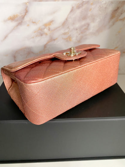 Chanel Classic Mini Flap (Rose Gold)