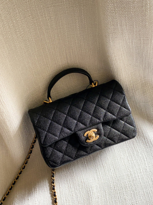 Chanel Classic Mini Flap with Top Handle