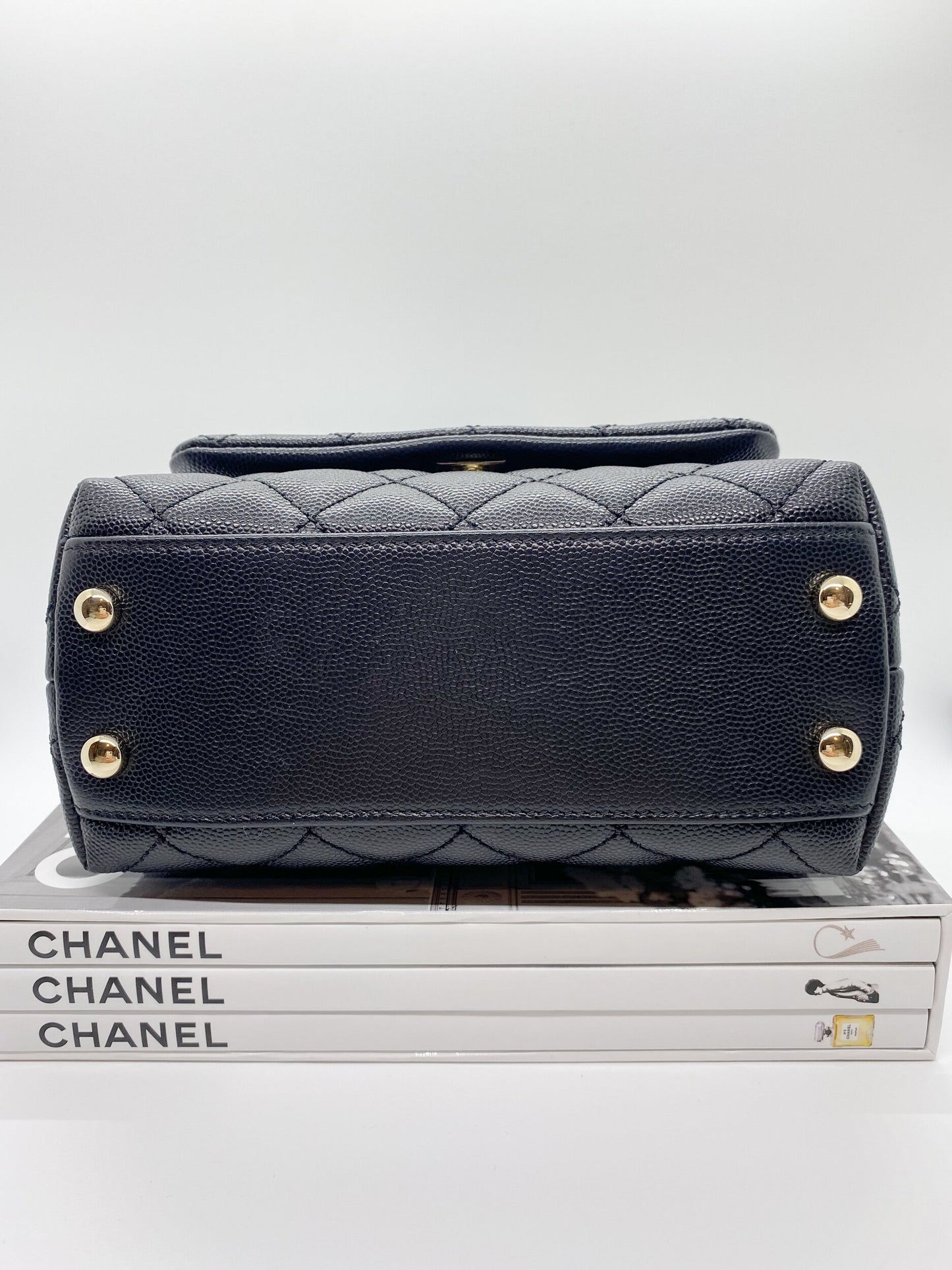 Chanel Black Extra Mini Coco Handle