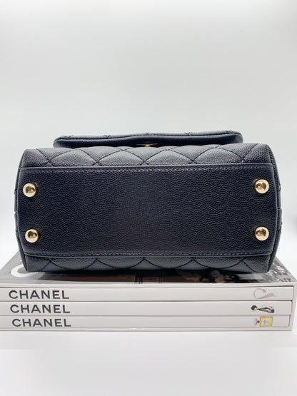 Chanel Black Extra Mini Coco Handle