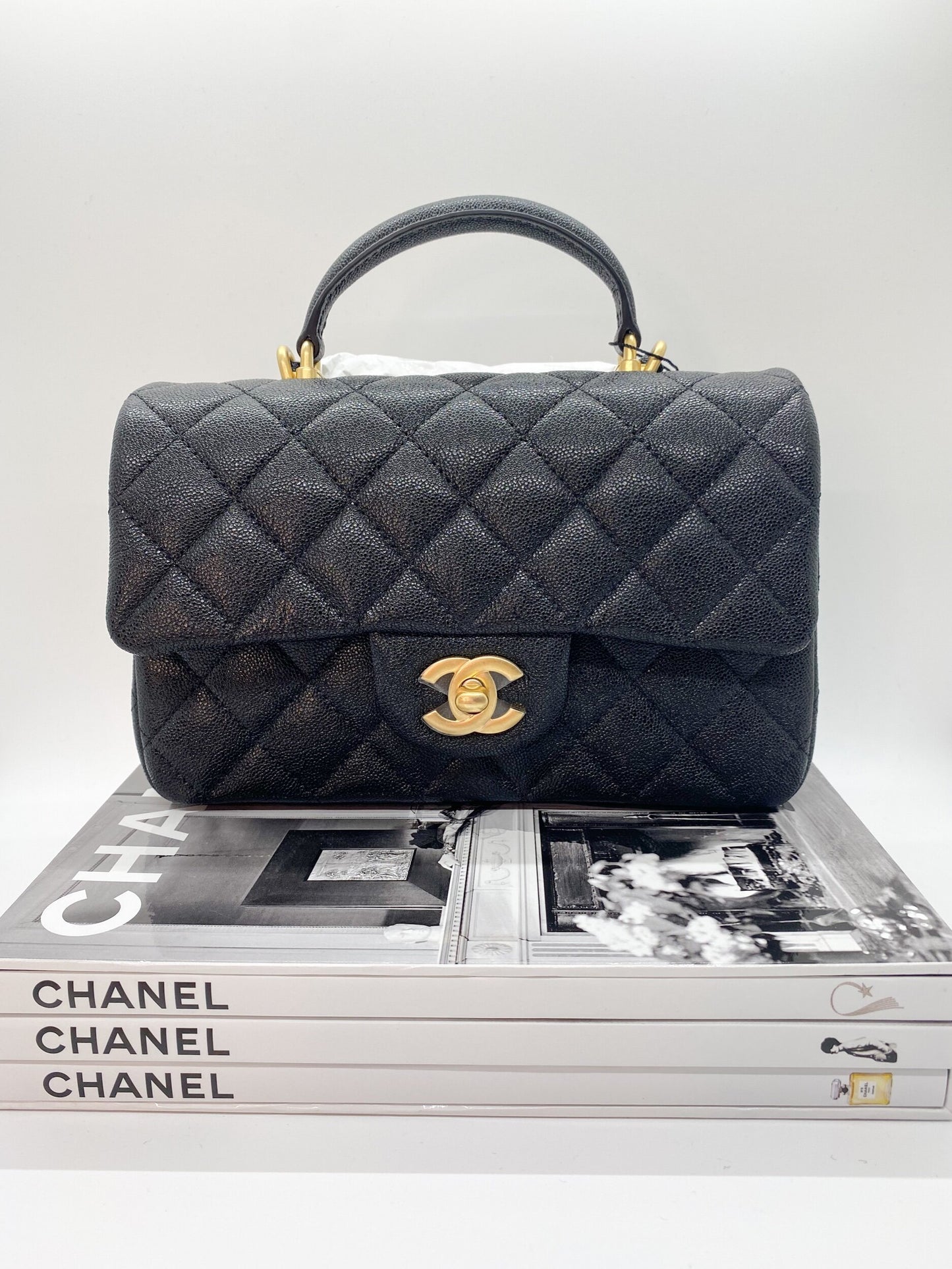 Chanel Classic Mini Flap with Top Handle