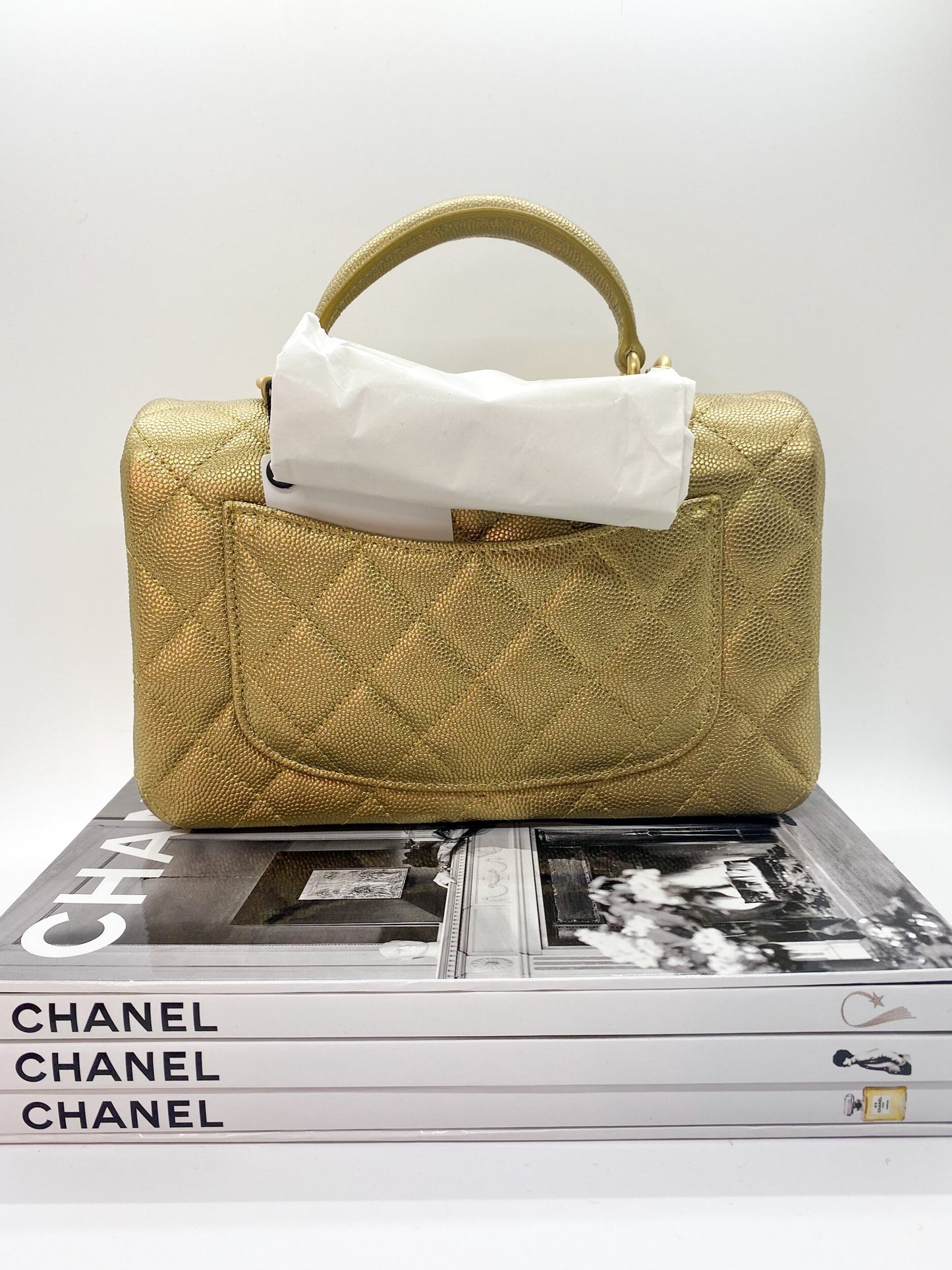 Chanel Classic Mini Flap with Top Handle