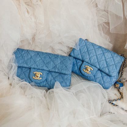 Chanel Denim Pearl Crush (Rectangular)