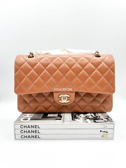 Caramel Chanel Classic Flap (Medium)