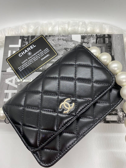 Chanel Wallet On Pearls