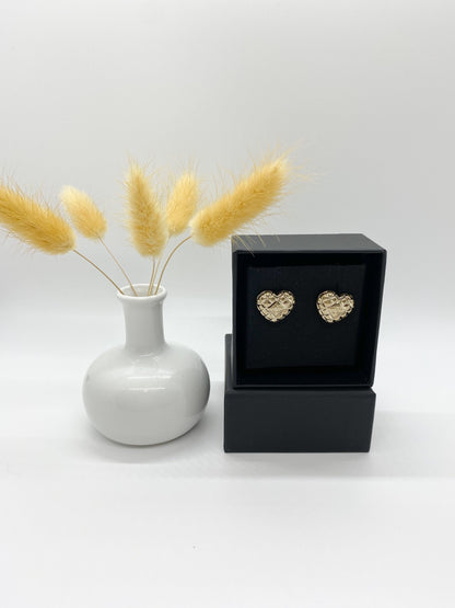 Chanel Heart Earrings