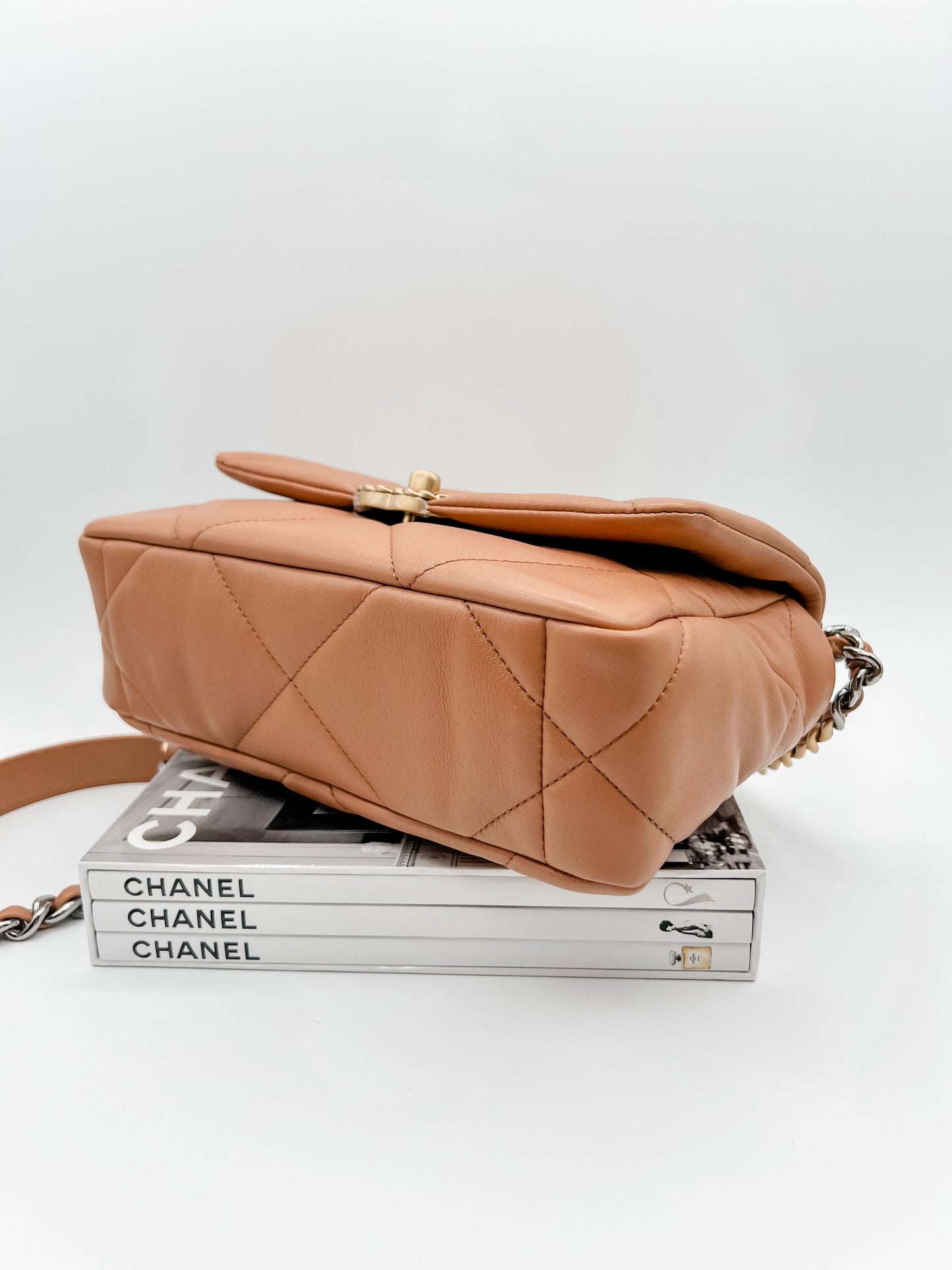 Chanel 19 Caramel in Small