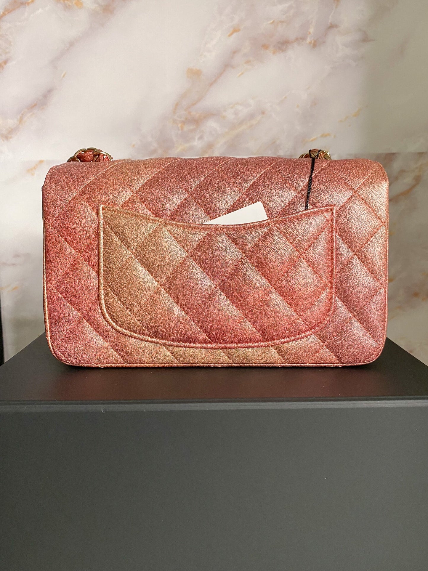 Chanel Classic Mini Flap (Rose Gold)