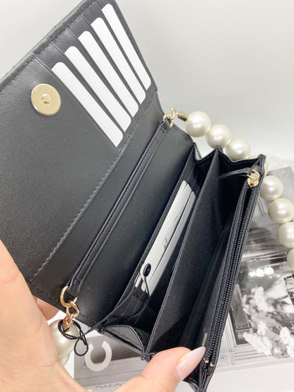 Chanel Wallet On Pearls