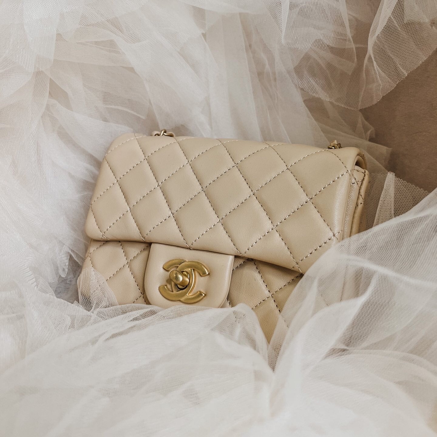 Chanel Beige Pearl Crush