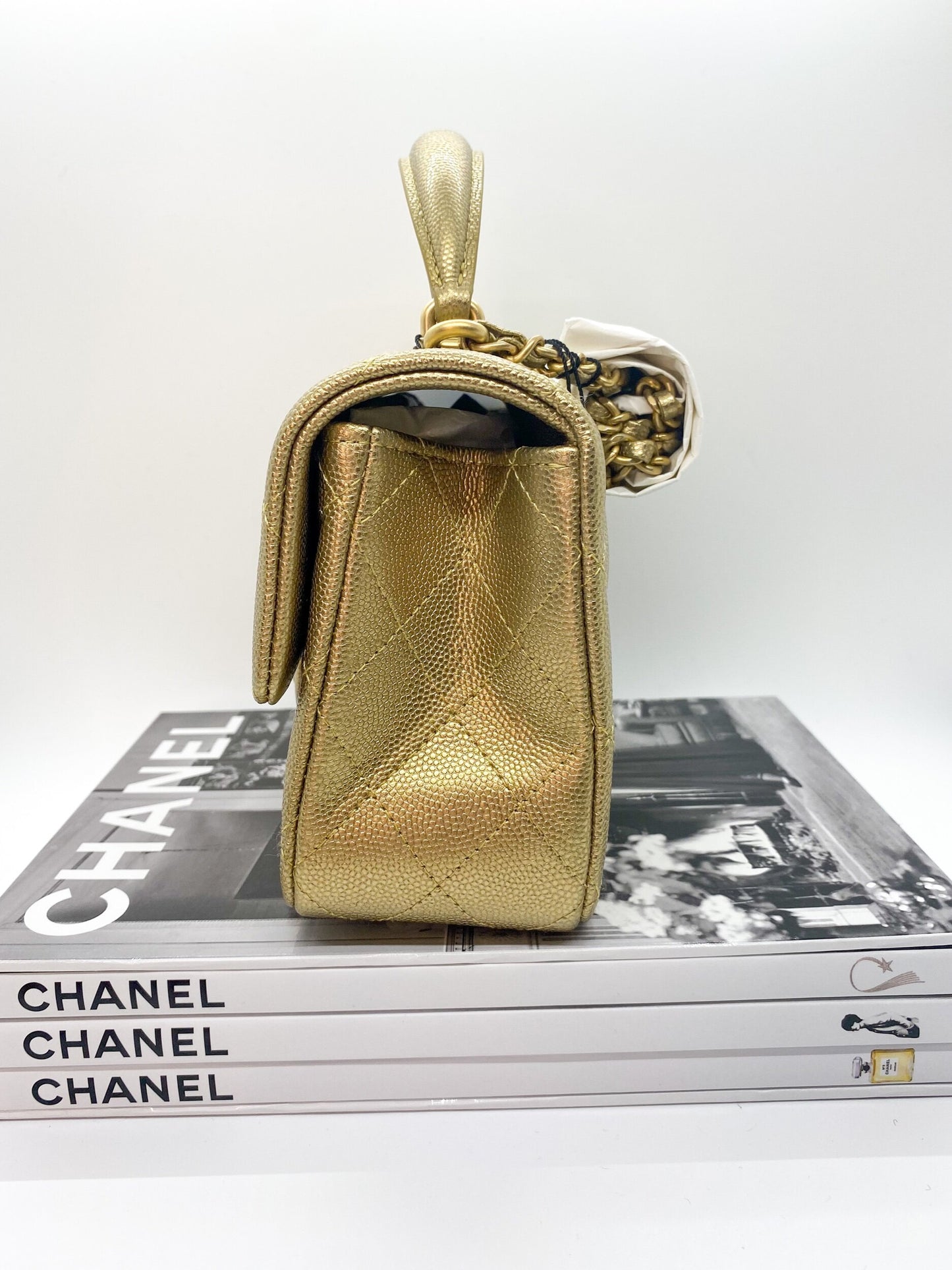 Chanel Classic Mini Flap with Top Handle
