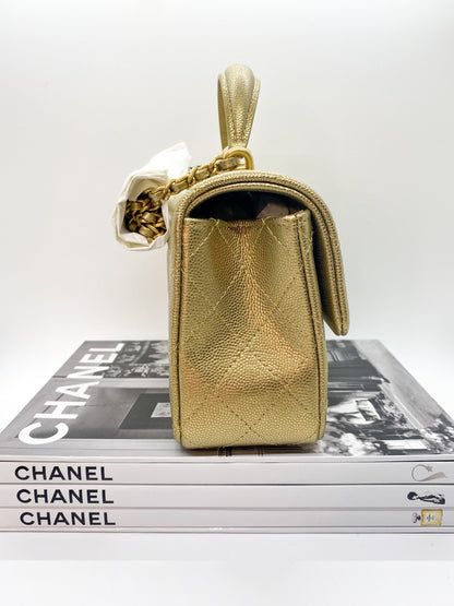 Chanel Classic Mini Flap with Top Handle