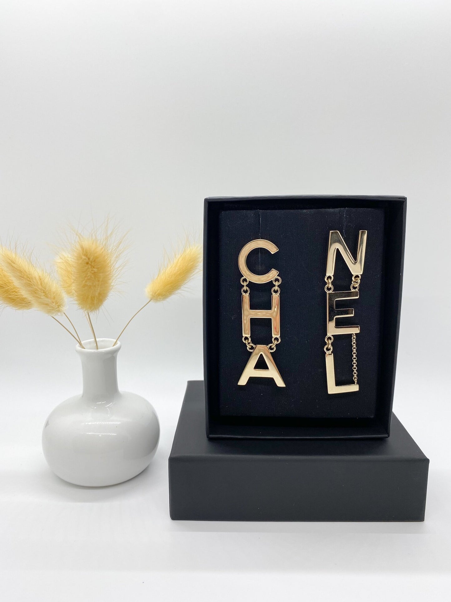 CHA-NEL Dangle Earrings