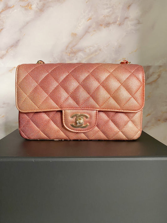 Chanel Classic Mini Flap (Rose Gold)