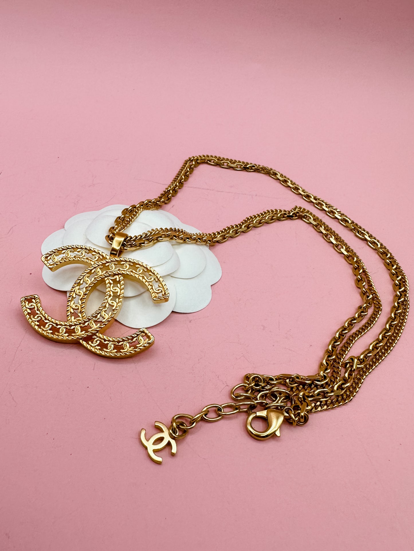 Chanel Gold Statement Necklace