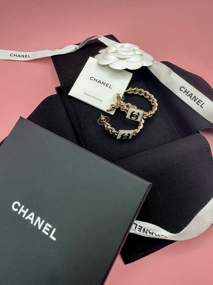 Chanel Statement Hoop Earrings