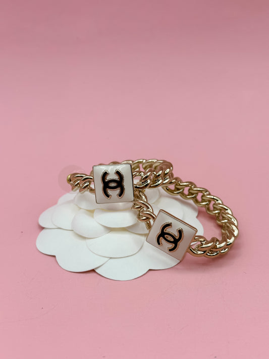 Chanel Statement Hoop Earrings