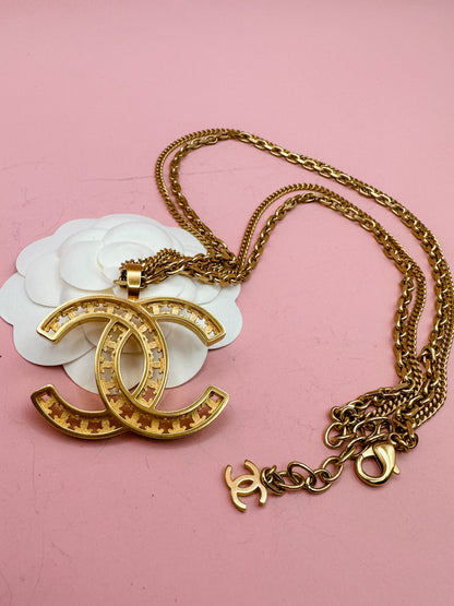 Chanel Gold Statement Necklace